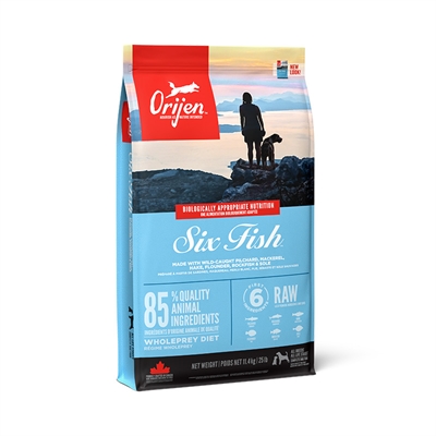 ORIJEN Six Fish Dog 11,4 Kg 2022 Design